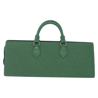 LOUIS VUITTON Epi Sac Triangle Hand Bag Green M52094 LV Auth ep15656A - 0