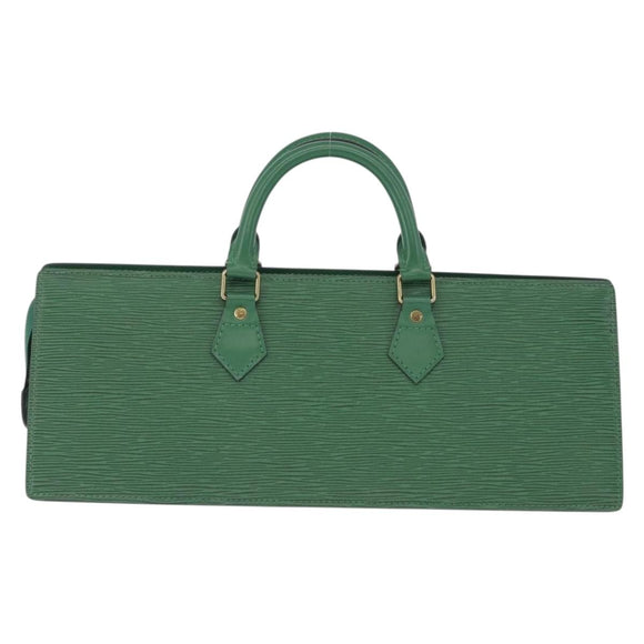 LOUIS VUITTON Epi Sac Triangle Hand Bag Green M52094 LV Auth ep15656A