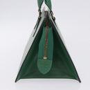 LOUIS VUITTON Epi Sac Triangle Hand Bag Green M52094 LV Auth ep15656A-3