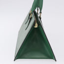 LOUIS VUITTON Epi Sac Triangle Hand Bag Green M52094 LV Auth ep15656A-4
