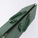 LOUIS VUITTON Epi Sac Triangle Hand Bag Green M52094 LV Auth ep15656A-6