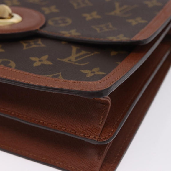 LOUIS VUITTON Monogram Raspail Shoulder Bag M51372 LV Auth ep15658A