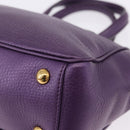 GUCCI Hand Bag Leather Purple Gold Tone 282481 Auth ep15662V-13