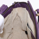 GUCCI Hand Bag Leather Purple Gold Tone 282481 Auth ep15662V-19