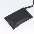 PRADA Tote Bag Leather Black Auth ep15663-24