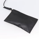 PRADA Tote Bag Leather Black Auth ep15663-25