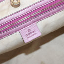 GUCCI GG Canvas Hand Bag Beige Gold Tone 269956 Auth ep15664-18