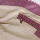 GUCCI GG Canvas Hand Bag Beige Gold Tone 269956 Auth ep15664-21