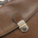 GUCCI GG Supreme Shoulder Bag PVC Leather Beige Gold Tone Auth ep15669-18