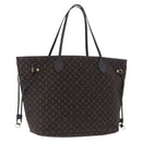 LOUIS VUITTON Monogram Idylle Neverfull MM Tote Bag Fuzan M40513 Auth ep15672V-1