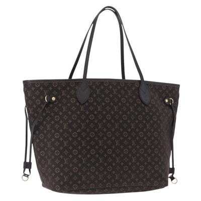 LOUIS VUITTON Monogram Idylle Neverfull MM Tote Bag Fuzan M40513 Auth ep15672V