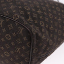LOUIS VUITTON Monogram Idylle Neverfull MM Tote Bag Fuzan M40513 Auth ep15672V-9