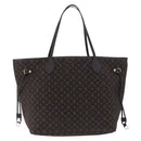 LOUIS VUITTON Monogram Idylle Neverfull MM Tote Bag Fuzan M40513 Auth ep15672V-13