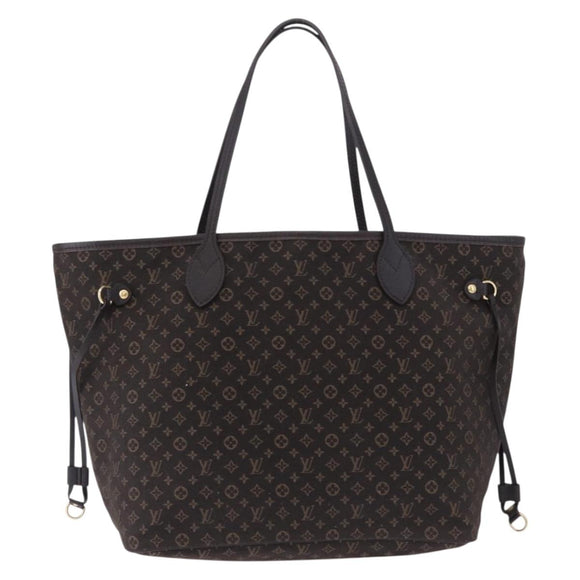 LOUIS VUITTON Monogram Idylle Neverfull MM Tote Bag Fuzan M40513 Auth ep15672V
