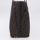 LOUIS VUITTON Monogram Idylle Neverfull MM Tote Bag Fuzan M40513 Auth ep15672V-4