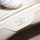 LOUIS VUITTON Monogram Mini Lin Bucket PM Bag White Dunne M95316 Auth ep15674V-14