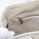 LOUIS VUITTON Monogram Mini Lin Bucket PM Bag White Dunne M95316 Auth ep15674V-18