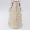 LOUIS VUITTON Monogram Mini Lin Bucket PM Bag White Dunne M95316 Auth ep15674V-4
