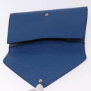 LOUIS VUITTON Epi Art Deco Clutch Bag Blue M52635 LV Auth ep15676-8