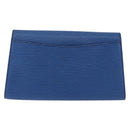 LOUIS VUITTON Epi Art Deco Clutch Bag Blue M52635 LV Auth ep15676-2