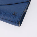 LOUIS VUITTON Epi Art Deco Clutch Bag Blue M52635 LV Auth ep15676-14