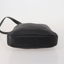 GUCCI Bamboo Hand Bag Leather Black Gold Tone Auth ep15679-5