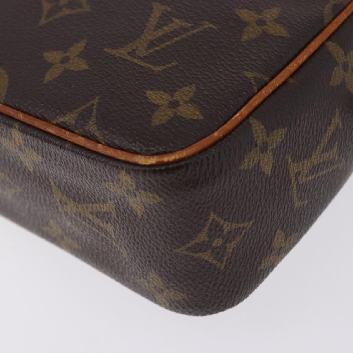 LOUIS VUITTON Monogram Compiegne 23 Clutch Bag M51847 LV Auth