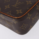 LOUIS VUITTON Monogram Compiegne 23 Clutch Bag M51847 LV Auth ep15682-16