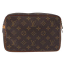 LOUIS VUITTON Monogram Compiegne 23 Clutch Bag M51847 LV Auth ep15682-2