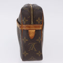 LOUIS VUITTON Monogram Compiegne 23 Clutch Bag M51847 LV Auth ep15682-3