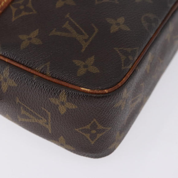 LOUIS VUITTON Monogram Compiegne 23 Clutch Bag M51847 LV Auth ep15682