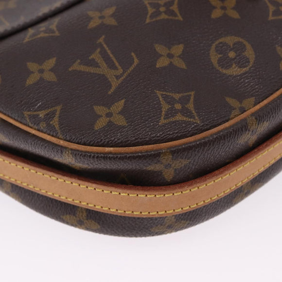 LOUIS VUITTON Monogram Jeune Fille MM Shoulder Bag M51226 LV Auth ep15683