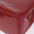 LOUIS VUITTON Monogram Vernis Reade PM Bag Pomme D'amour M91990 LV Auth ep15684V-10