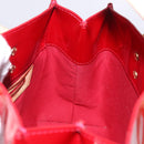 LOUIS VUITTON Monogram Vernis Reade PM Bag Pomme D'amour M91990 LV Auth ep15684V-19