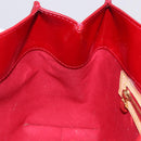 LOUIS VUITTON Monogram Vernis Reade PM Bag Pomme D'amour M91990 LV Auth ep15684V-20