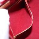 LOUIS VUITTON Monogram Vernis Reade PM Bag Pomme D'amour M91990 LV Auth ep15684V-22