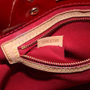 LOUIS VUITTON Monogram Vernis Reade PM Bag Pomme D'amour M91990 LV Auth ep15684V-12