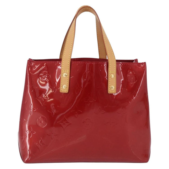 LOUIS VUITTON Monogram Vernis Reade PM Bag Pomme D'amour M91990 LV Auth ep15684V