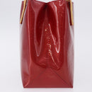 LOUIS VUITTON Monogram Vernis Reade PM Bag Pomme D'amour M91990 LV Auth ep15684V-4