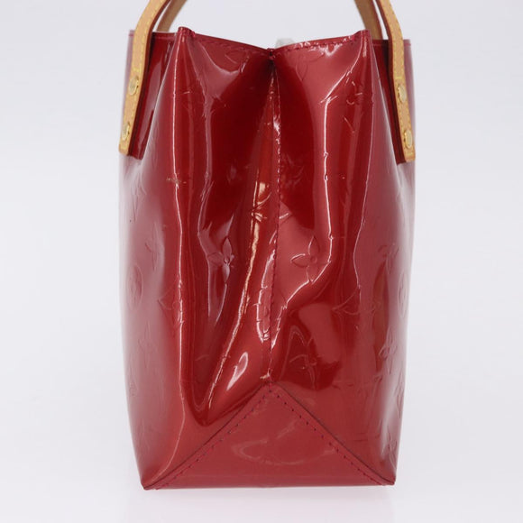 LOUIS VUITTON Monogram Vernis Reade PM Bag Pomme D'amour M91990 LV Auth ep15684V