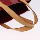 LOUIS VUITTON Monogram Vernis Reade PM Bag Pomme D'amour M91990 LV Auth ep15684V-8
