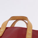 LOUIS VUITTON Monogram Vernis Reade PM Bag Pomme D'amour M91990 LV Auth ep15684V-9