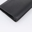 LOUIS VUITTON Epi Art Deco Clutch Bag Black M52632 LV Auth ep15685-16
