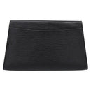 LOUIS VUITTON Epi Art Deco Clutch Bag Black M52632 LV Auth ep15685-2