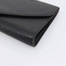 LOUIS VUITTON Epi Art Deco Clutch Bag Black M52632 LV Auth ep15685-7