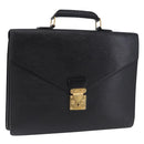 LOUIS VUITTON Epi Serviette Conseiller Briefcase Black M54422 LV Auth ep15686-1