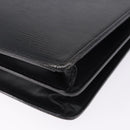 LOUIS VUITTON Epi Serviette Conseiller Briefcase Black M54422 LV Auth ep15686-13