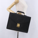 LOUIS VUITTON Epi Serviette Conseiller Briefcase Black M54422 LV Auth ep15686-25