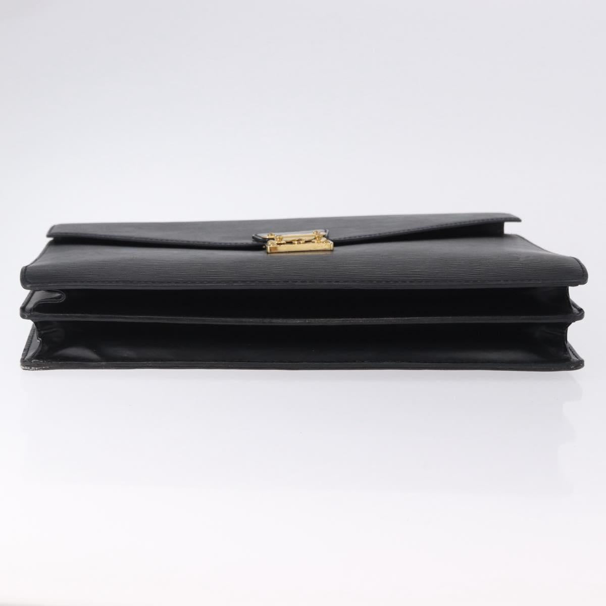 LOUIS VUITTON Epi Serviette Conseiller Briefcase Black M54422 LV