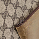 GUCCI GG Supreme Tote Bag PVC Leather Beige 47 02 4120 Auth ep15688-10